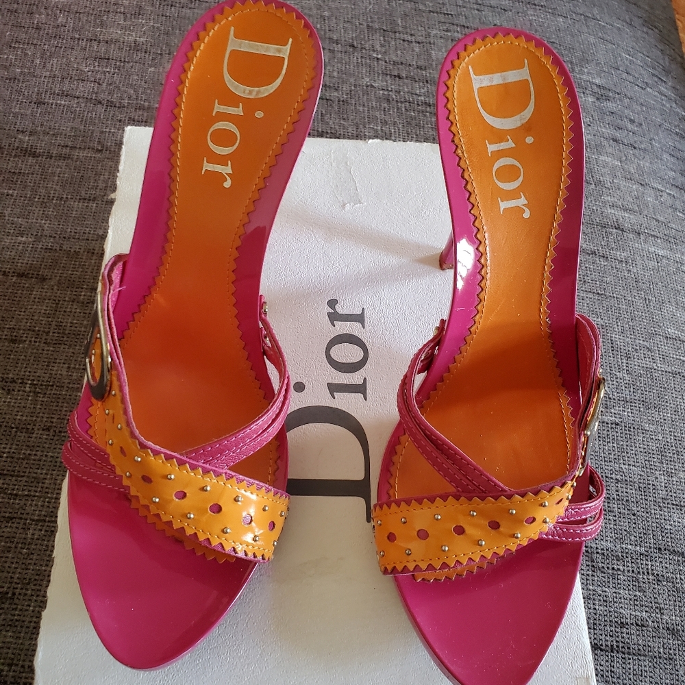 Christian Dior heeled sandals